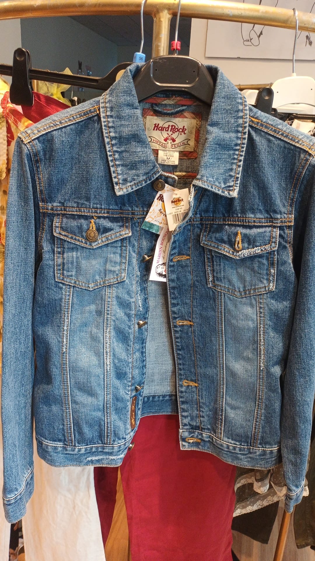 Giubbino Jeans Hard Rock Café Tokyo